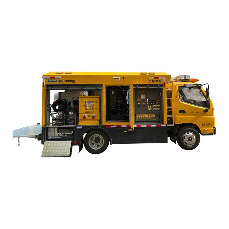 Diesel drainage pump truck2