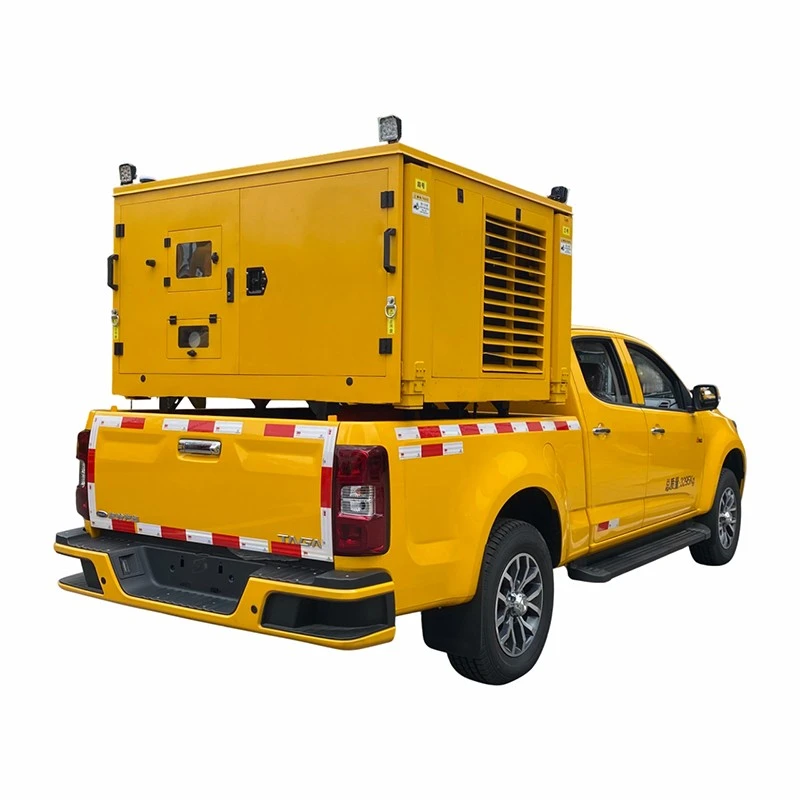 Mobile Drain Pump Truck for Flood Control1