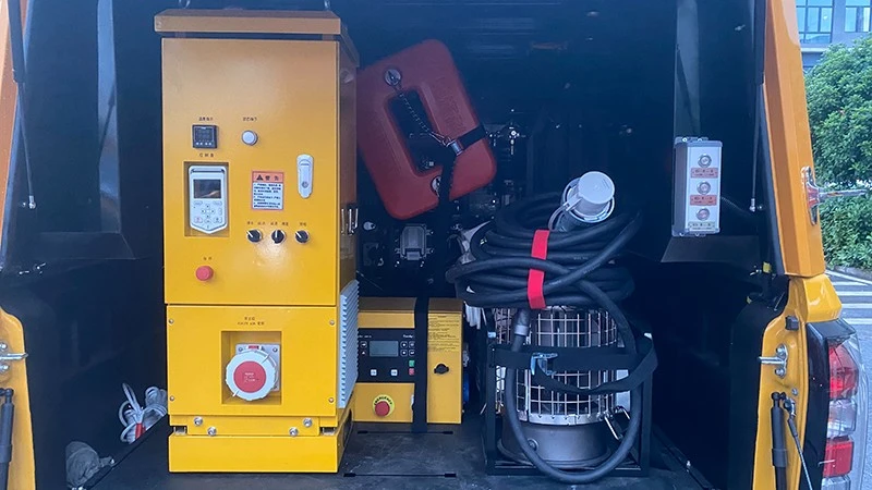 Dewater Mobile Drainage Pump Trailer
