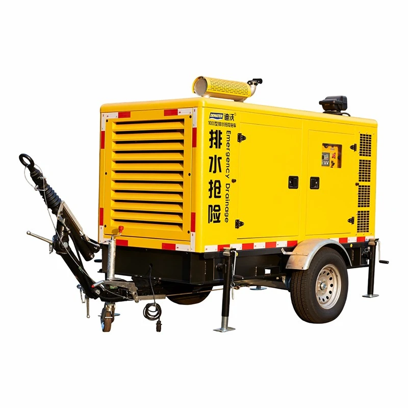 Trailer Mounted Drainage Pump3